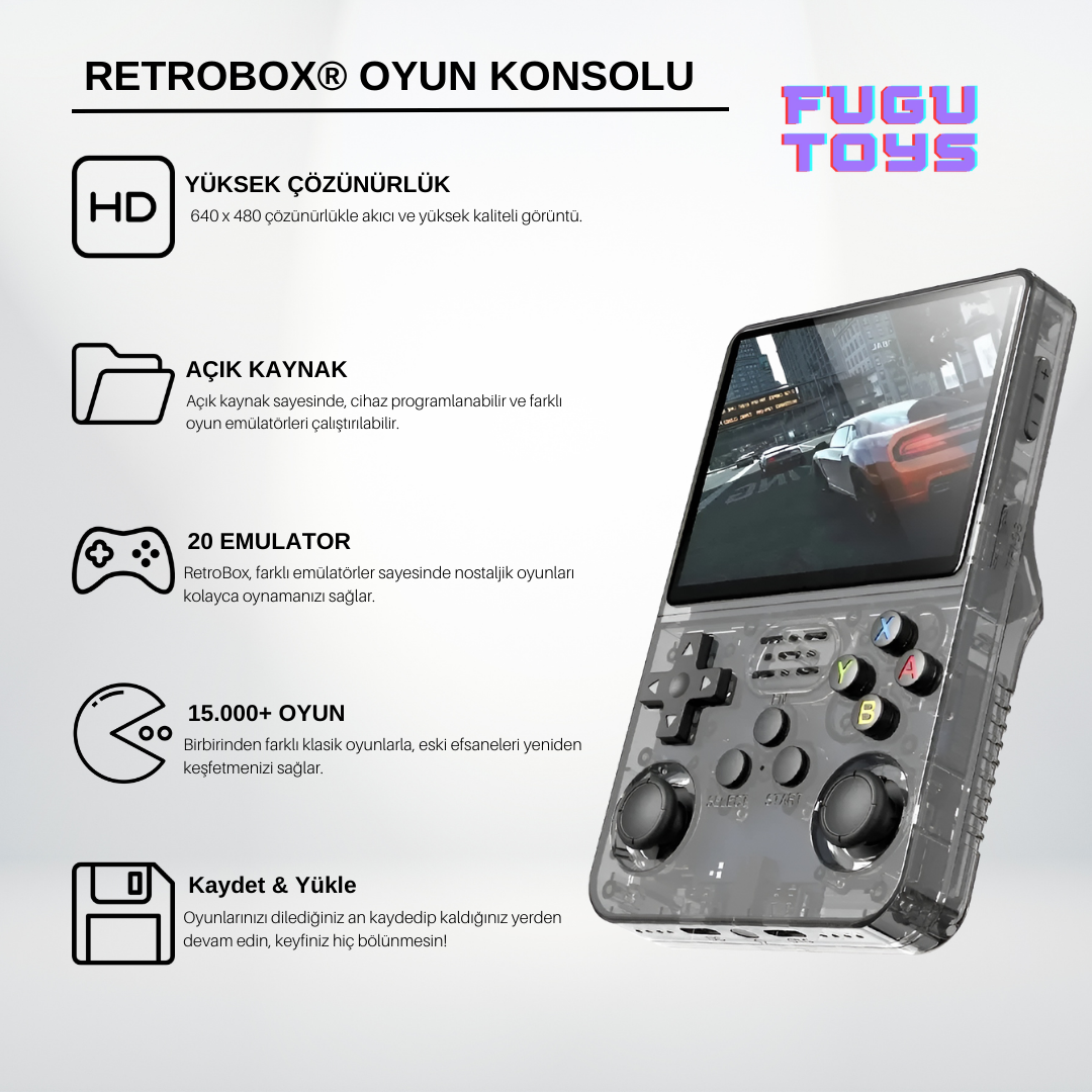 RETROBOX® Oyun Konsolu